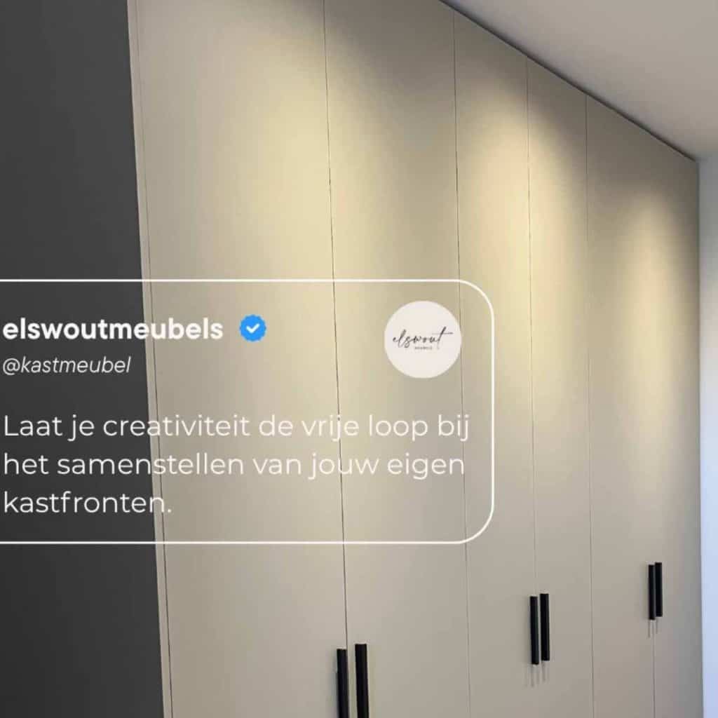 Tafelblad op maat Kast op maat instagram grijs