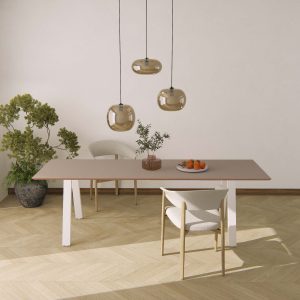 Linoleum Tafel 4175 pebble A frame Wit