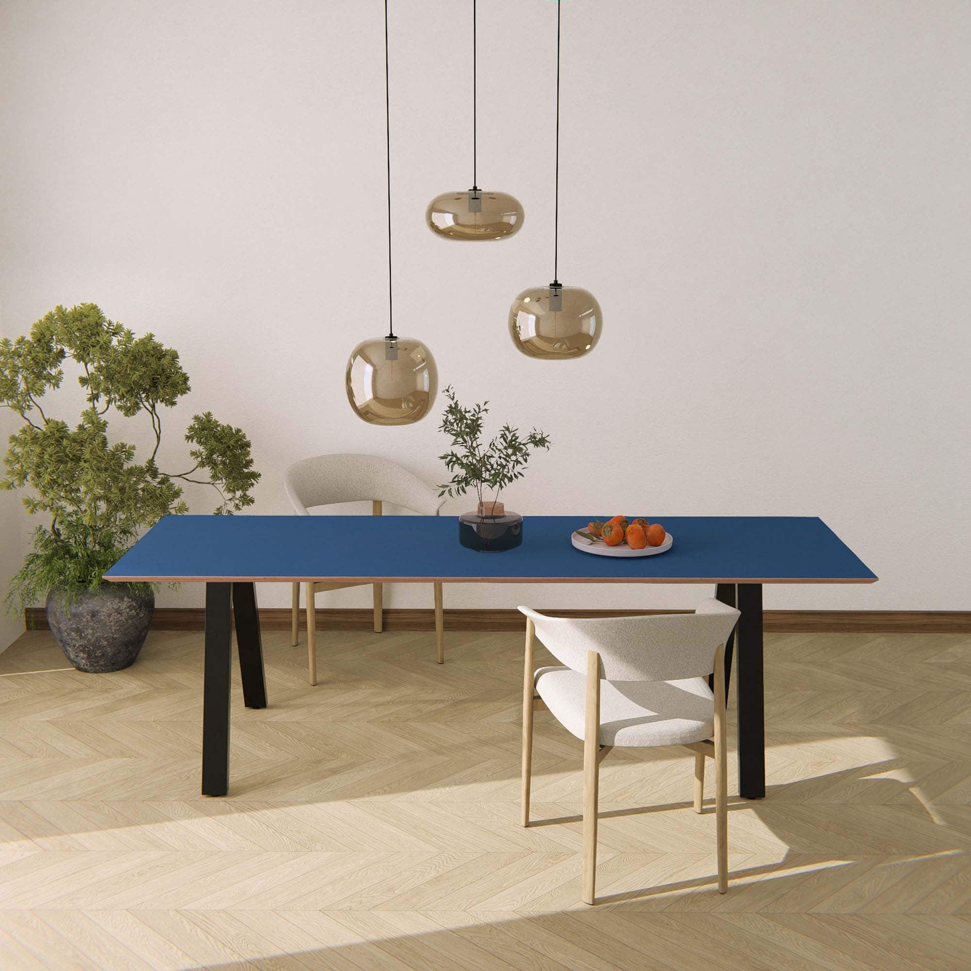 4181 midnight blue 600mm×650mm new Forbo Flotex Furniture Linoleum Midnight Blue 72